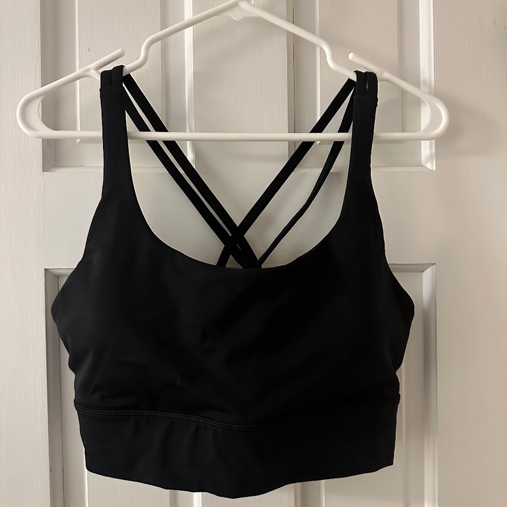 Lululemon energy longline bra B-D cups size 14